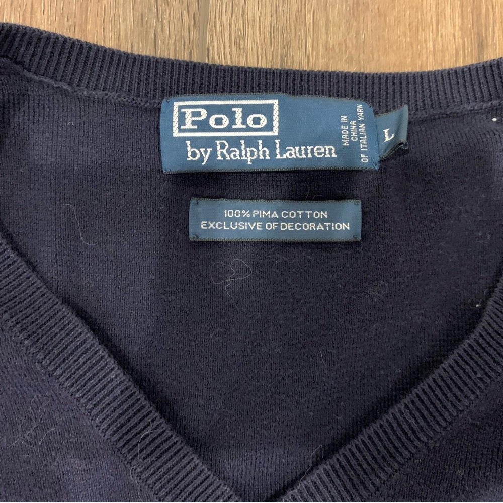 Polo by Ralph Lauren Men’s sweater vest Large - Picture 2 of 3